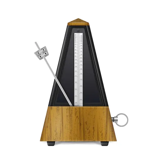 Captura de pantalla de la app Real Metronome