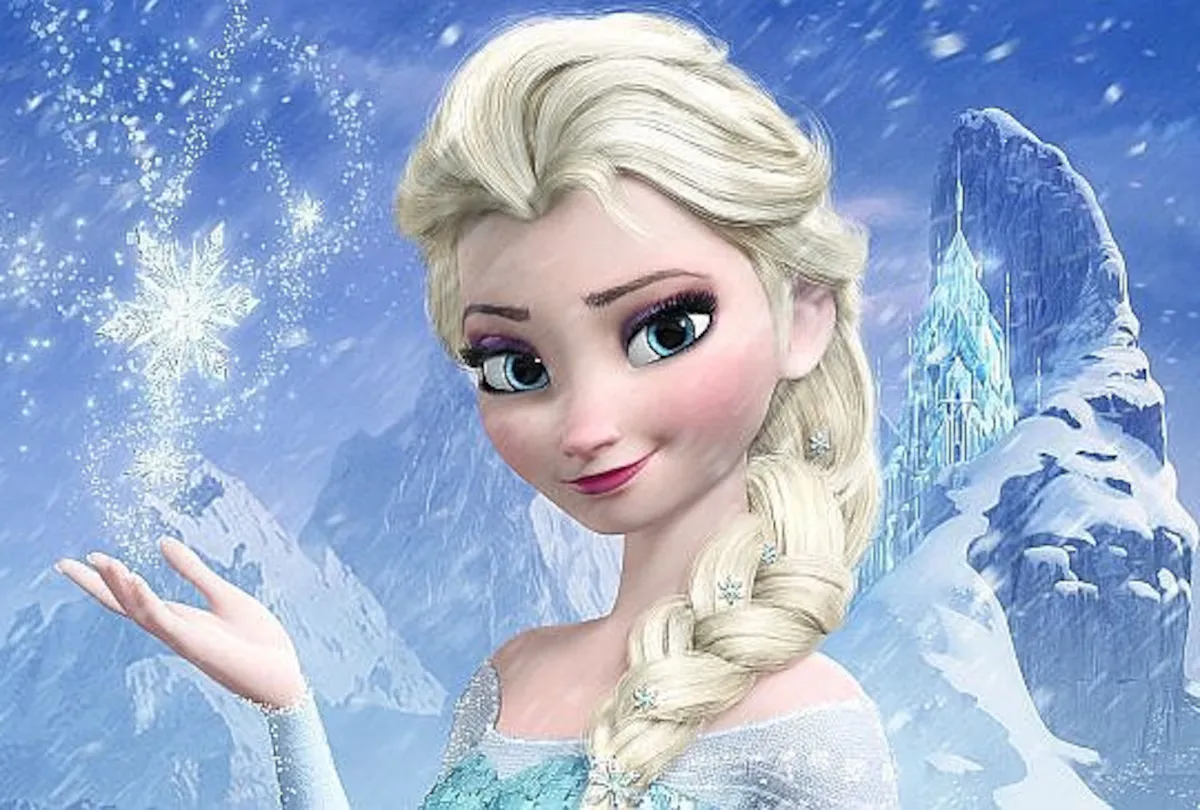Idina Menzel interpretando Let It Go